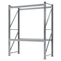 Стеллаж СФМ 2500х1500х1000 (2 яруса без настила) Zn