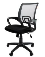 Кресло Chairman 696 (сетка серая/ткань TW)