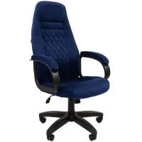 Офисное кресло Chairman Home 951 (ткань велюр синий)
